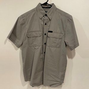 Harley-Davidson Skull & Flames Garage Biker Shirt